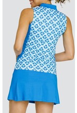 Tail Tail Micaela Sleeveless Top V Notch Collar Dotted Bloom