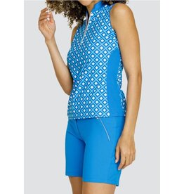 Tail Tail Kaleigh Sleeveless Notched Collar Top Quartet
