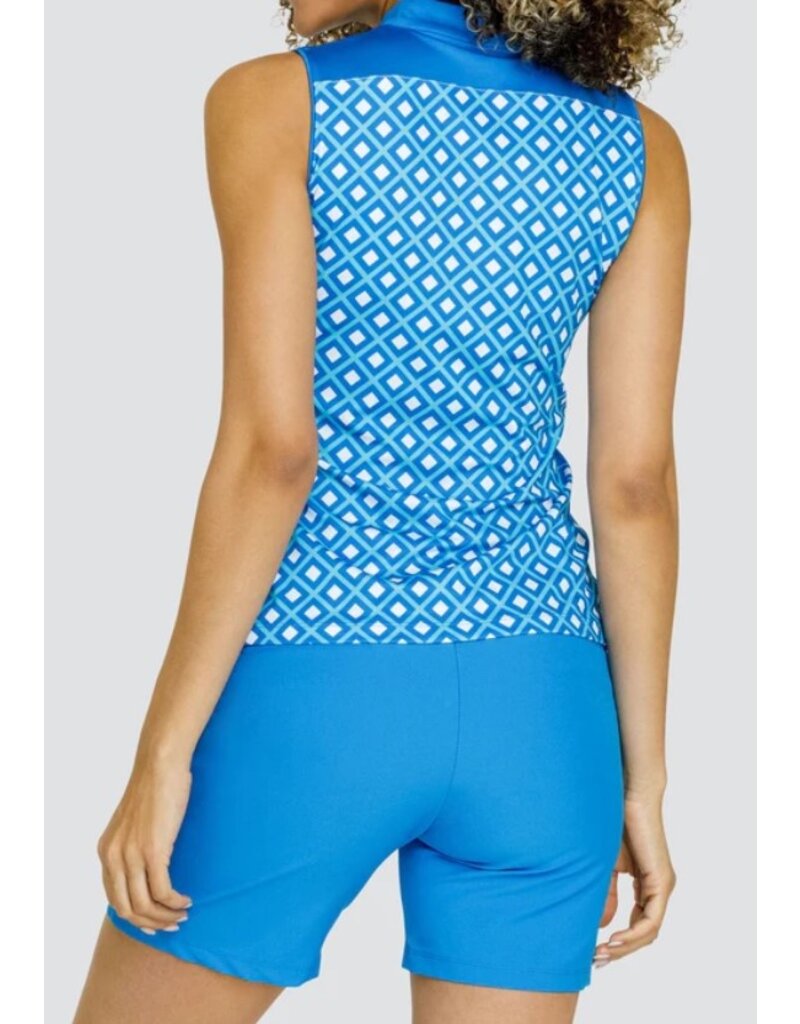 Tail Tail Kaleigh Sleeveless Notched Collar Top Quartet