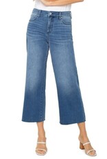 Liverpool Los Angeles Liverpool Stride High Rise Crop Wide with Cut Hem