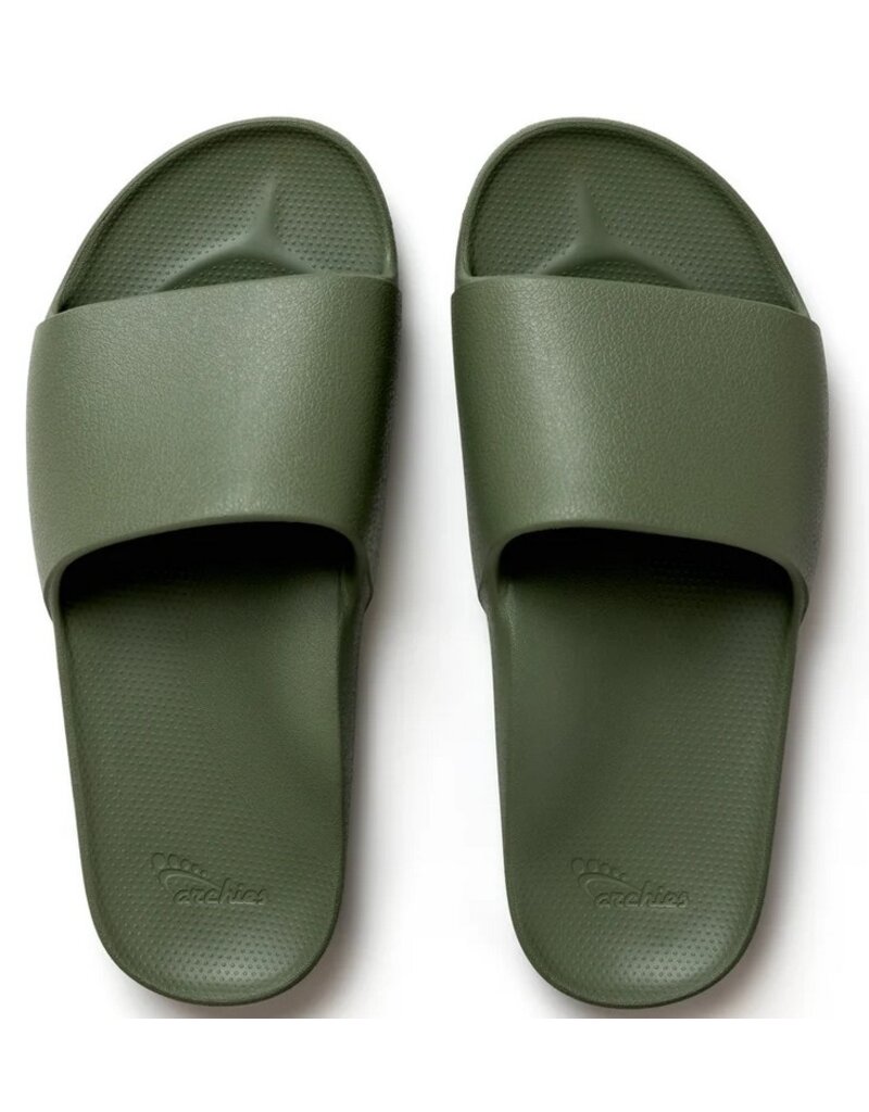 Archies Archies Arch Support Slides Olive