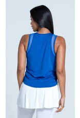 Lucky In Love Lucky In Love Chill Out Tank  Electric Blue