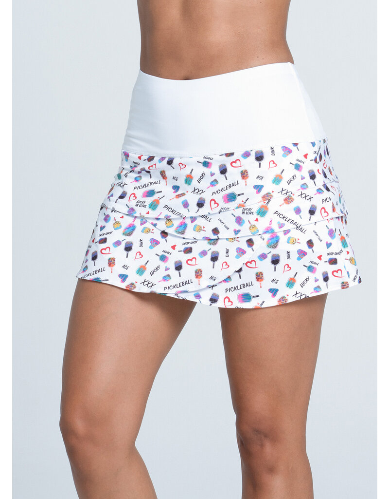 Lucky In Love Lucky In Love Pickle Medley Skort 14" Multi