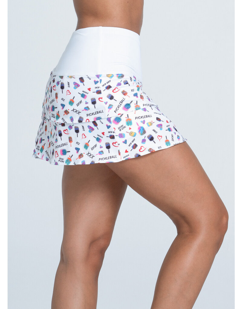 Lucky In Love Lucky In Love Pickle Medley Skort 14" Multi