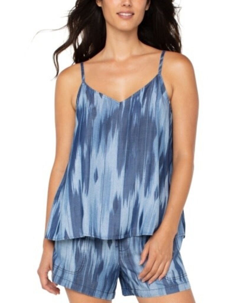 Liverpool Los Angeles Liverpool Vneck Woven Cami