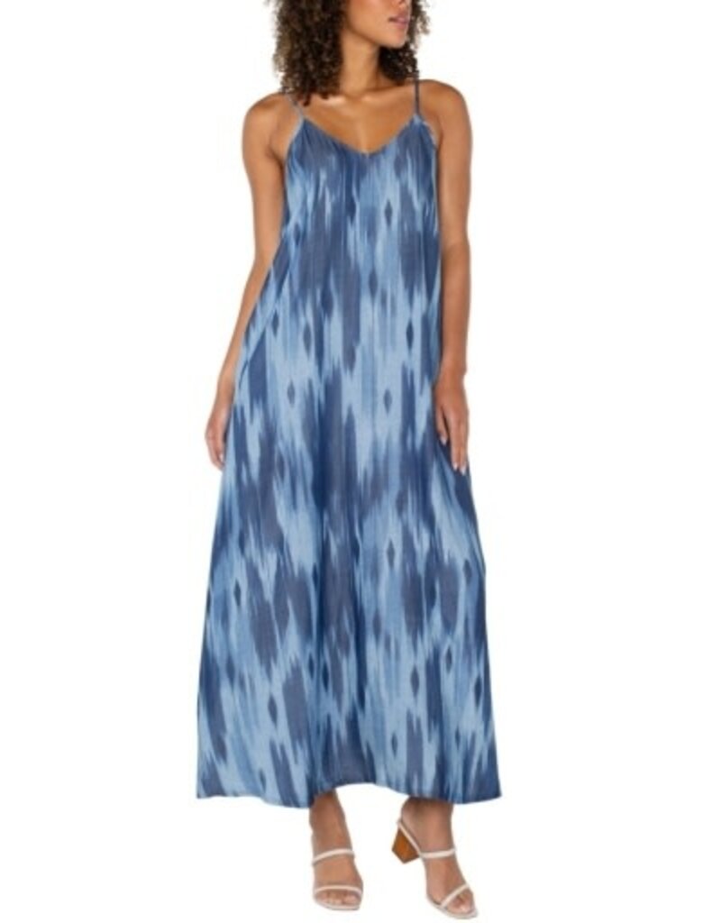 Liverpool Los Angeles Liverpool Spaghetti Strap Maxi with Pockets