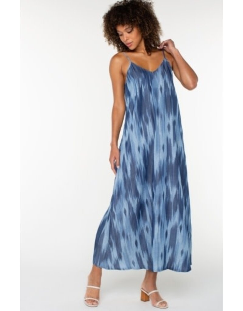 Liverpool Los Angeles Liverpool Spaghetti Strap Maxi with Pockets