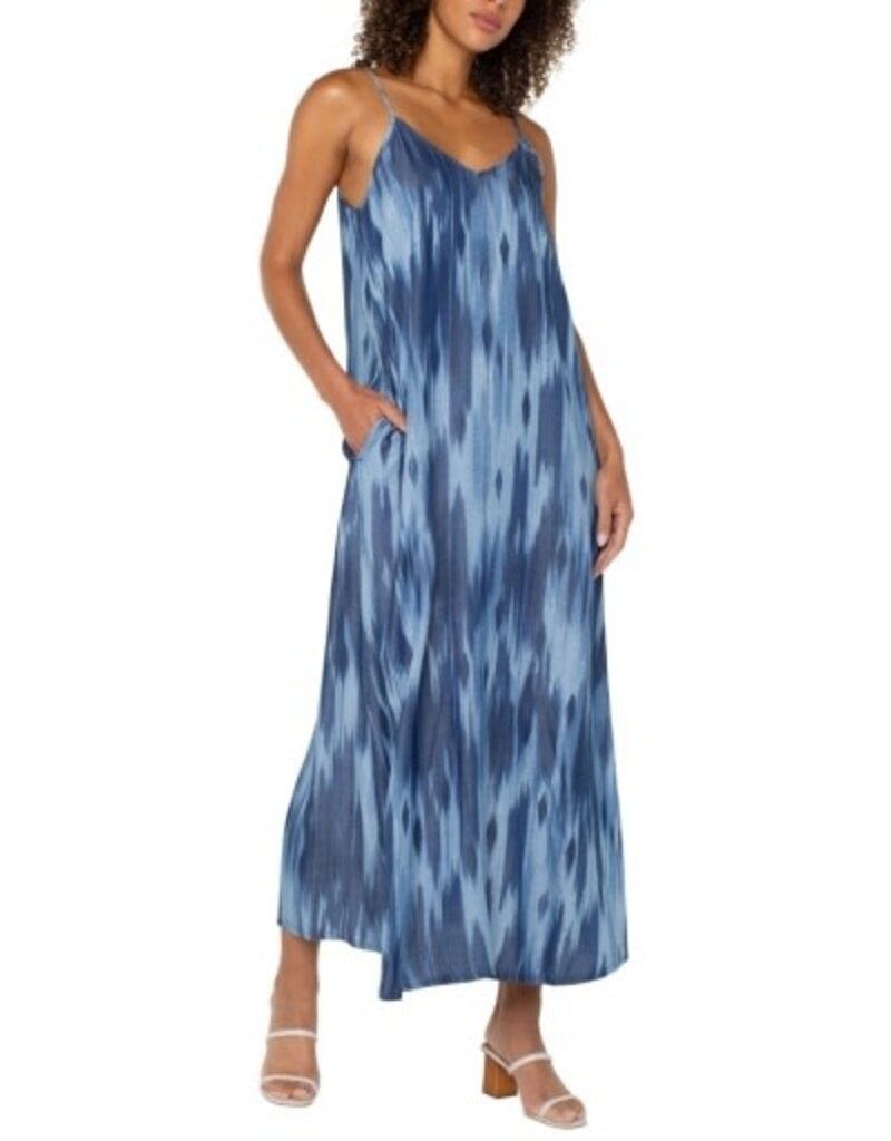 Liverpool Los Angeles Liverpool Spaghetti Strap Maxi with Pockets