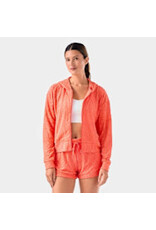 Thirty Three Threads Tavi Palm Terry Zip Hoodie