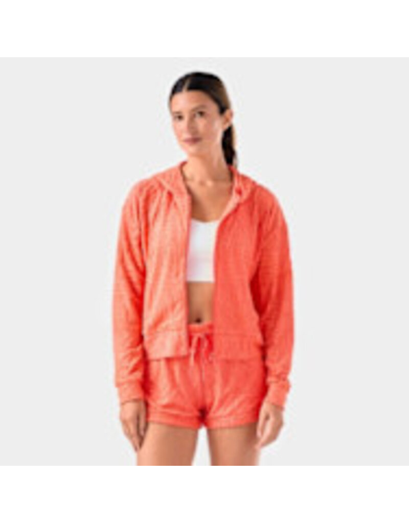 Thirty Three Threads Tavi Palm Terry Zip Hoodie