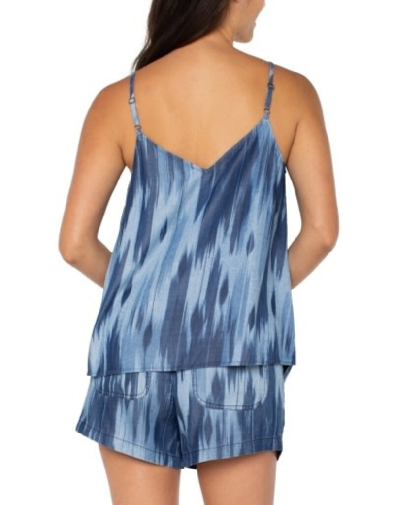 Liverpool Los Angeles Liverpool Vneck Woven Cami