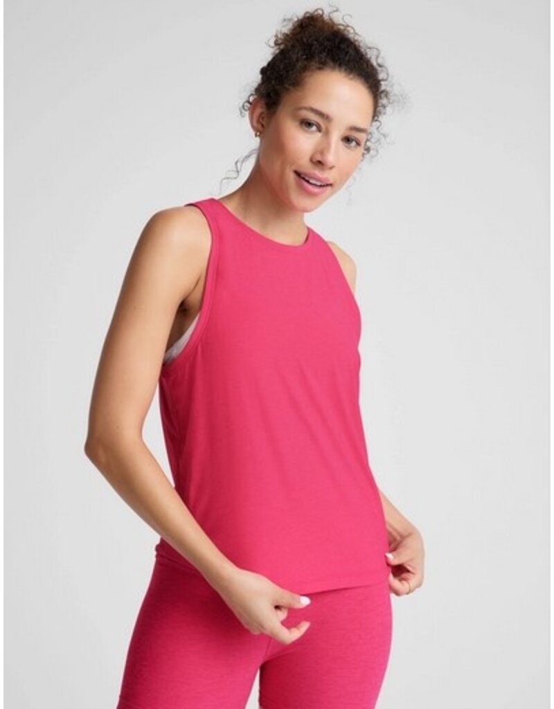Beyond Yoga Beyond Yoga Featherweight Rebalance Tank Vivid Pink Heather