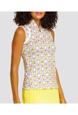 Tail Tail Vane Sleeveless Funnel Neck Top Energy