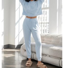 Thrive Societe Thrive Societe Brushed Rib Bungee Jogger Moonstone