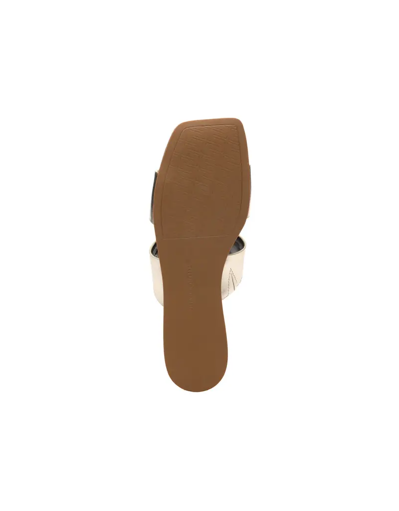 Liverpool Los Angeles Liverpool Dana Point Kiltie Flat Sandal Light Gold