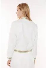 GGblue GGblue Margaux Bomber White Royale