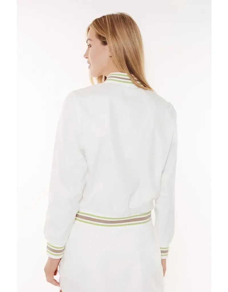 GGblue GGblue Margaux Bomber White Royale