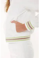 GGblue GGblue Margaux Bomber White Royale