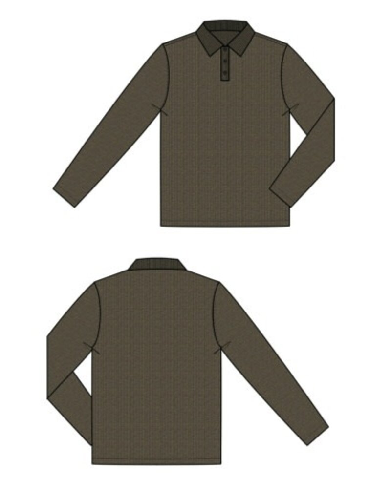 Liverpool Los Angeles Liverpool Men's Long Sleeve Knit Polo