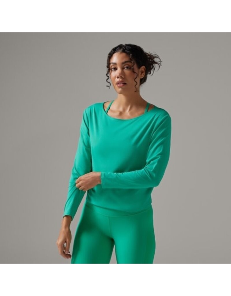 Tavi Tavi Brushed Tec Knit Long Sleeve Ash