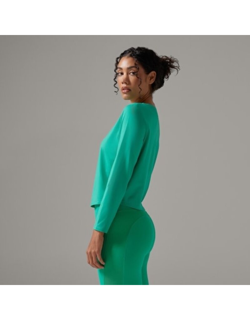 Tavi Tavi Brushed Tec Knit Long Sleeve Ash