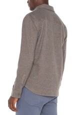 Liverpool Los Angeles Liverpool Men's Knit Long Sleeve Button Up Shirt