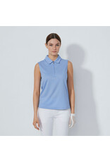 Daily Sports Daily Sports Peoria Sleeveless Polo Blue Heron