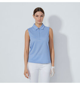 Daily Sports Daily Sports Peoria Sleeveless Polo Blue Heron