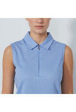 Daily Sports Daily Sports Peoria Sleeveless Polo Blue Heron