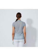 Daily Sports Daily Sports Breeze Mesh Cap Sleeve Polo Kaleidoscope