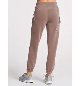 Thrive Societe Thrive Societe Ultraluxe Cargo Jogger Vintage Taupe