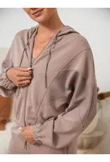 Thrive Societe Thrive Societe Ultraluxe Oversized Hoodie Vintage Taupe