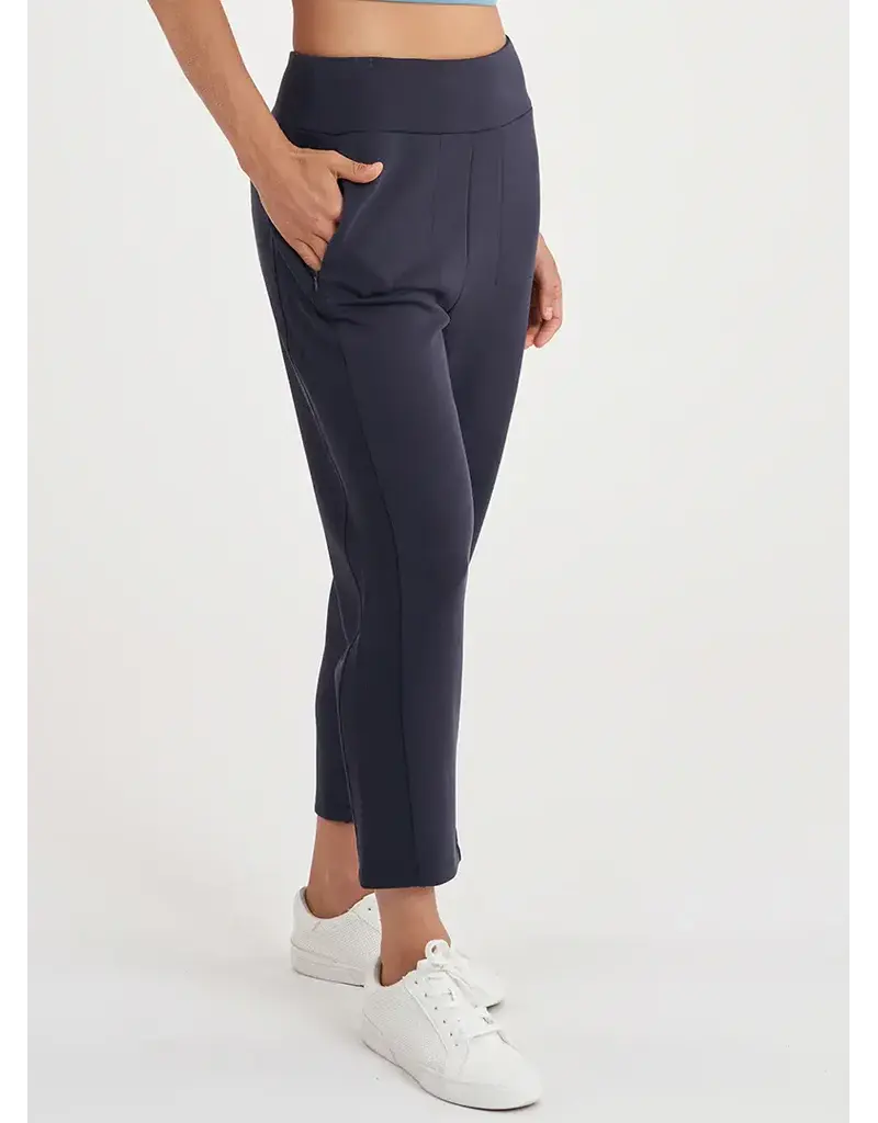 Thrive Societe Thrive Societe Ultraluxe Straight Leg Pant Carbon