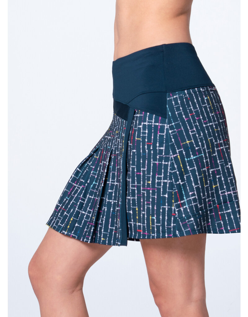 Lucky In Love Lucky in Love Lovin Boucle Skort Midnight 17.5"