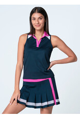 Lucky In Love Lucky in Love Action Sleeveless Polo Midnight