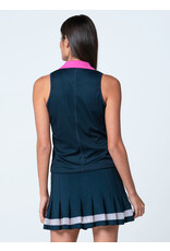 Lucky In Love Lucky in Love Action Sleeveless Polo Midnight