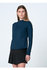 Lucky In Love Lucky in Love High Neck Zip Jacket Midnight