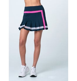 Lucky In Love Lucky in Love Love Corner Pleat Skort Midnight 15.5"