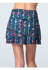 Lucky In Love Lucky in Love PS I Love You Pickleball Skirt 14.5" Midnight