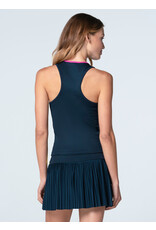 Lucky In Love Lucky in Love Racer Rib Tank Midnight