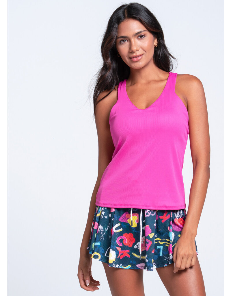 Lucky In Love Lucky in Love Clubhouse Tank with Bra Mulb