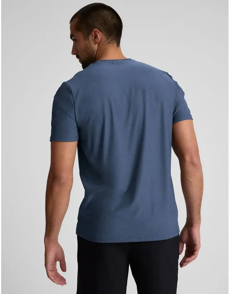 Beyond Yoga Beyond Yoga Always Beyond Short Sleeve Crew Ocean Indigo Heather