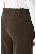 Liverpool Los Angeles Liverpool Pull On Tie Waist Wide Leg Pants Black Olive