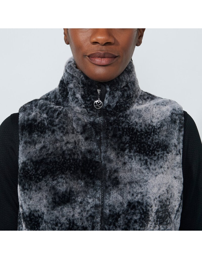 Daily Sports Daily Sports Mix Fur Vest Black