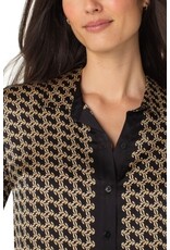 Liverpool Los Angeles Liverpool Long Sleeve Button Front Woven Shirt