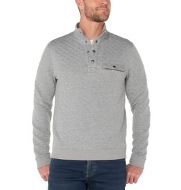 Liverpool Los Angeles Liverpool Mens Neck Snap Placket Pullover