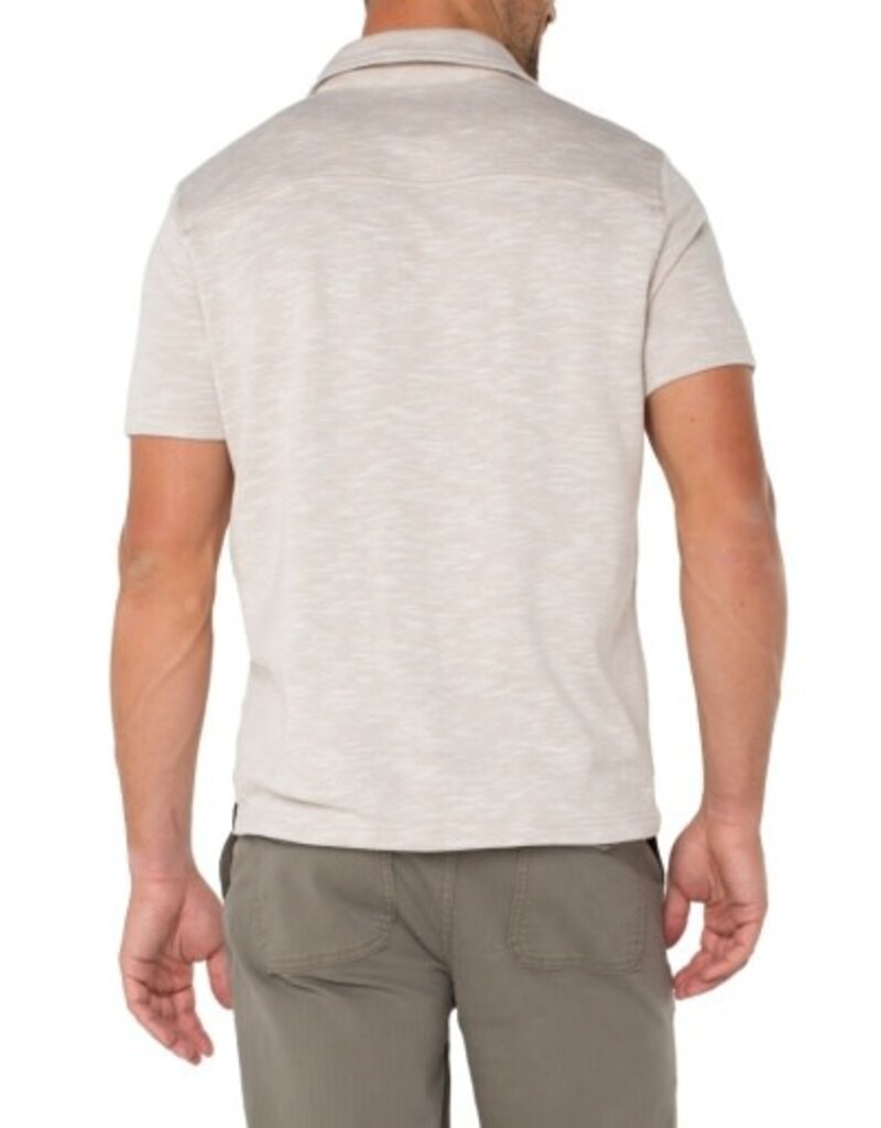 Liverpool Los Angeles Liverpool Short Sleeve Button Up Shirt