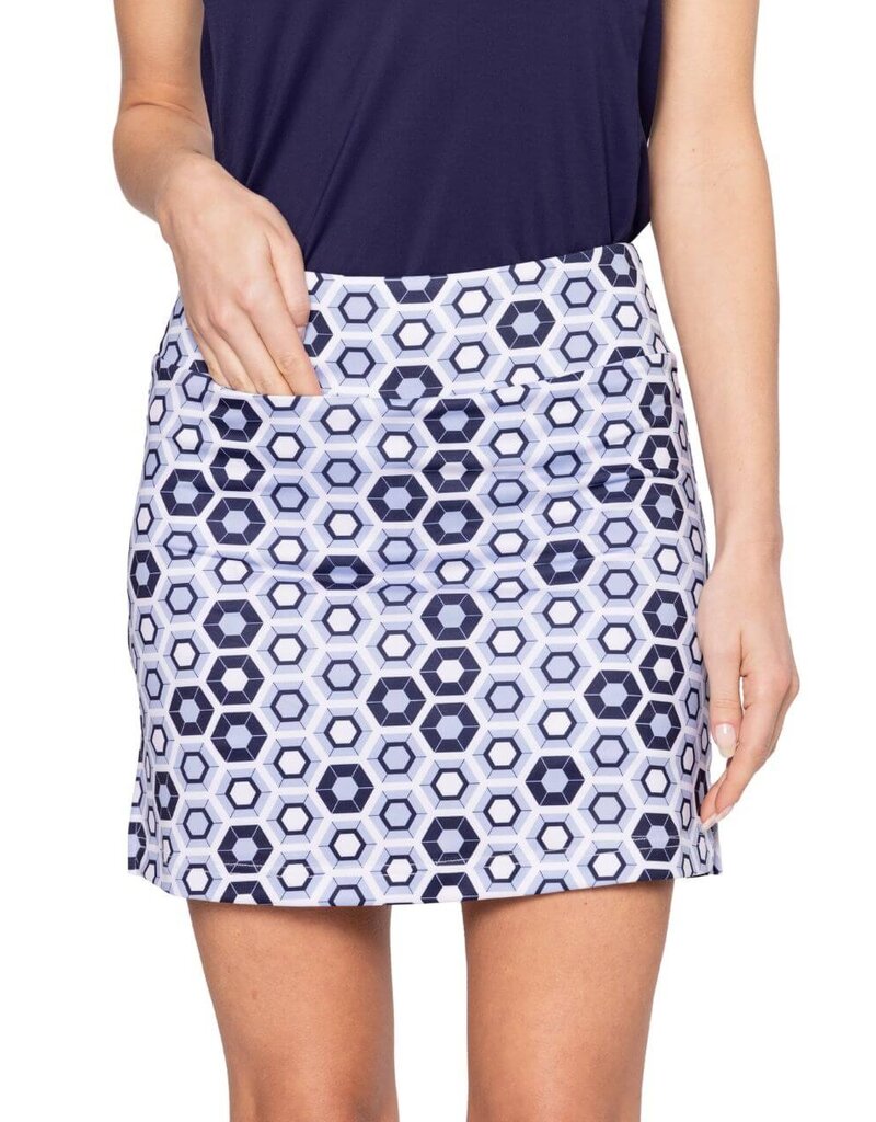 Golftini Golftini Ship Wreck Pull On Skort 17.5"