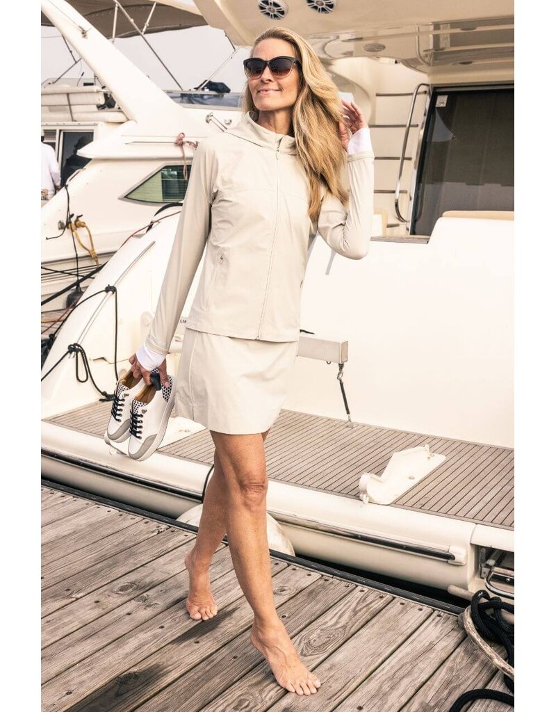 Golftini Golftini Be An Athlete Hooded Jacket Khaki