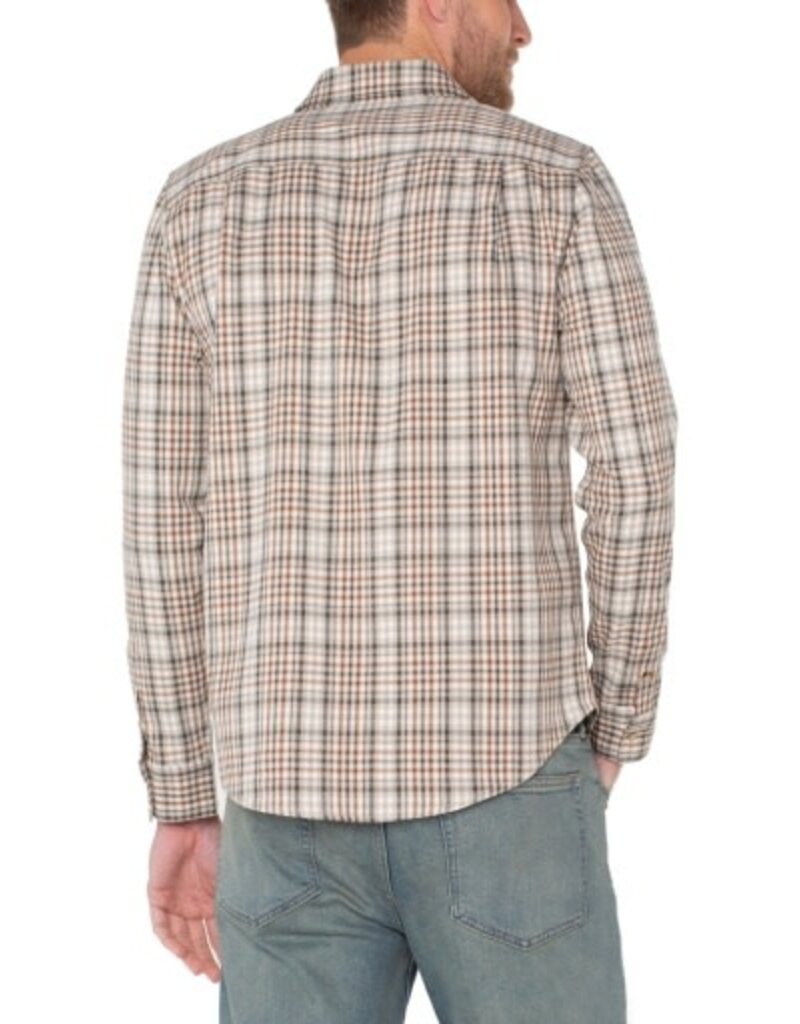 Liverpool Los Angeles Liverpool Mens Long Sleeve Button Up Shirt